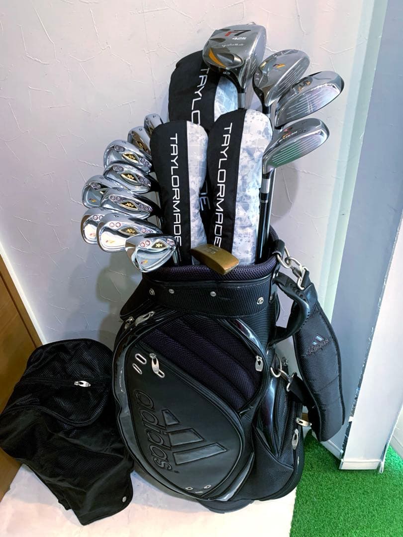 豪華　良品　テーラーメイド　ゴルフクラブ 本格フルセット　アディダス　優しい