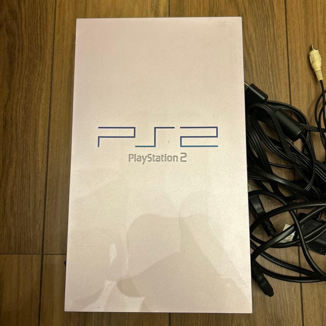 限定カラー‼️のPlayStation 2本体とコントローラー2台