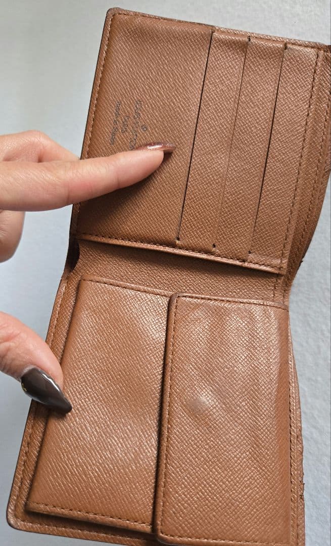 ☆Louis Vuitton ルイヴィトン モノグラム 二つ折り財布 コンパクト