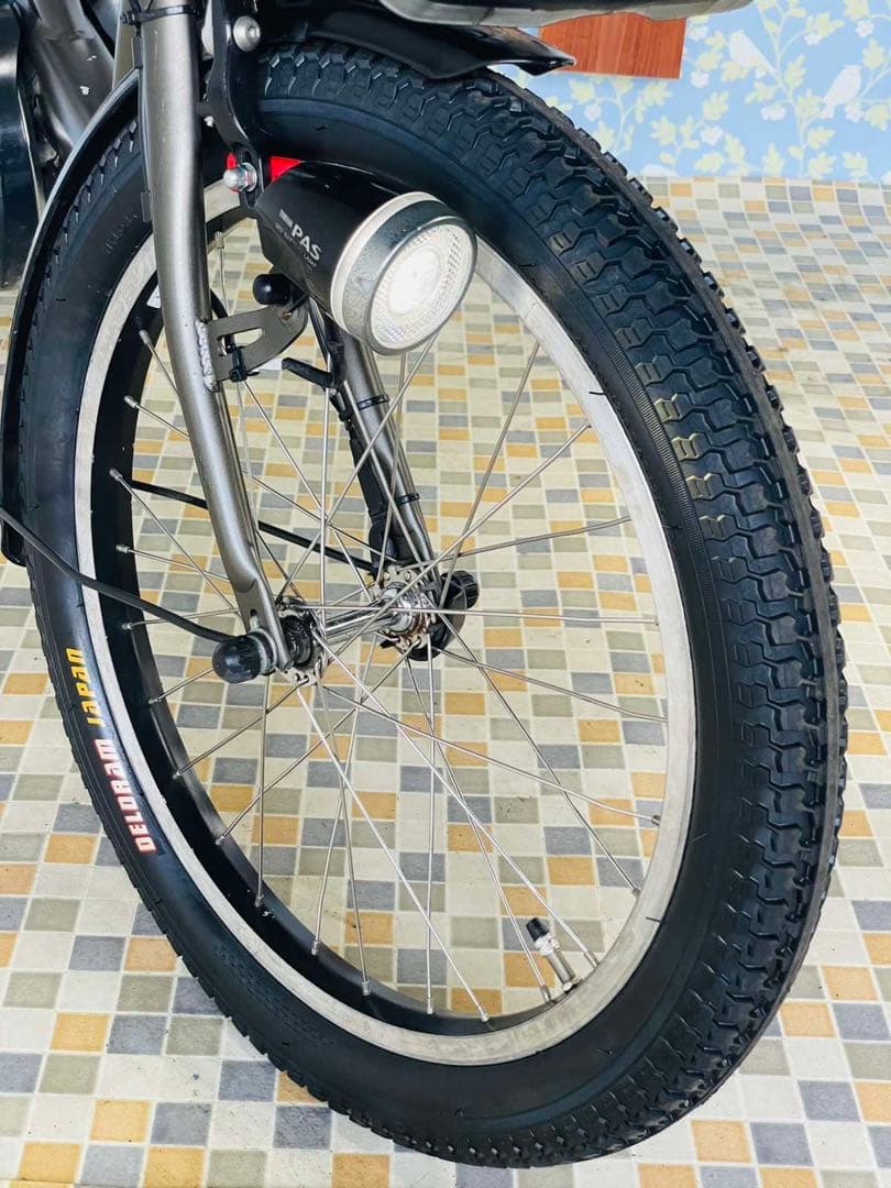 2412ヤマハ3人乗り対応20インチ子供乗せ電動アシスト自転車