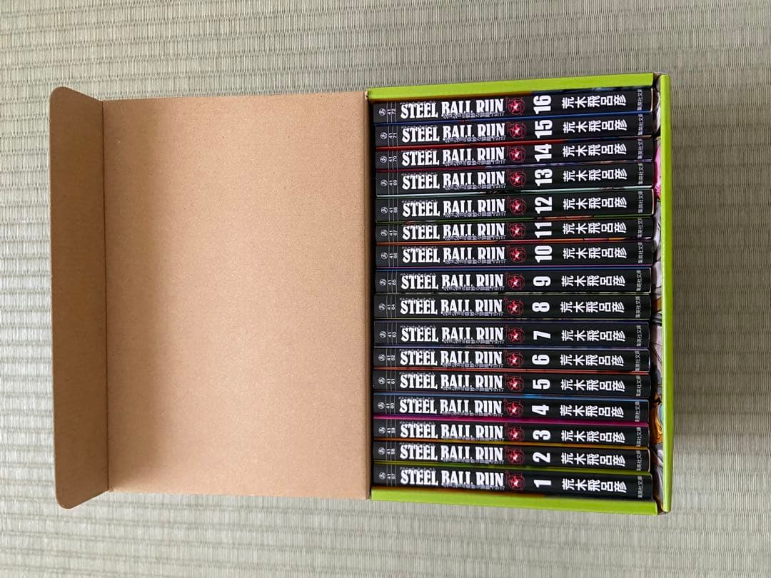 ジョジョの奇妙な冒険 Part7 スティールボールラン 全16巻 文庫