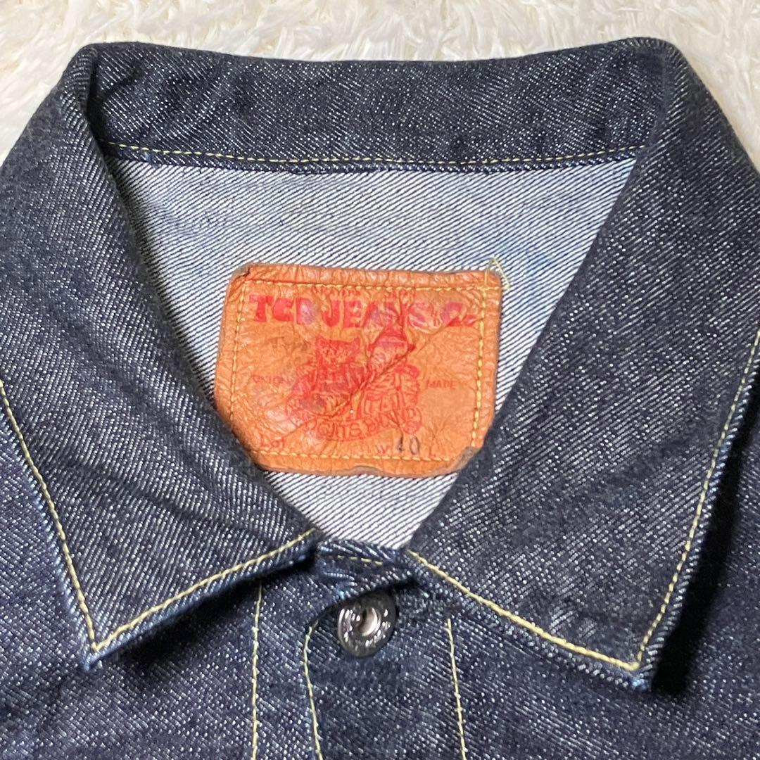 ☆極美品☆ TCBジーンズ s40's 大戦モデル ジャケット 赤タブ 40