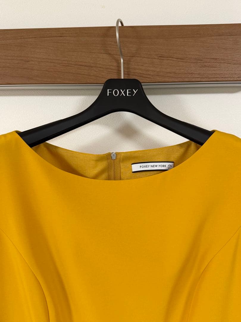 FOXY NEW YORK イエローフレアワンピース 42