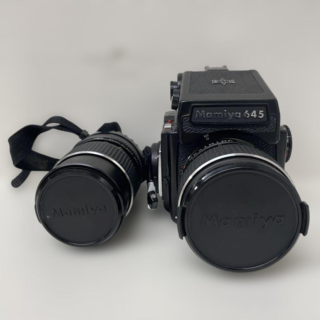 フィルムカメラ MAMIYA M645 1000S SEKOR C 150mm 80mm