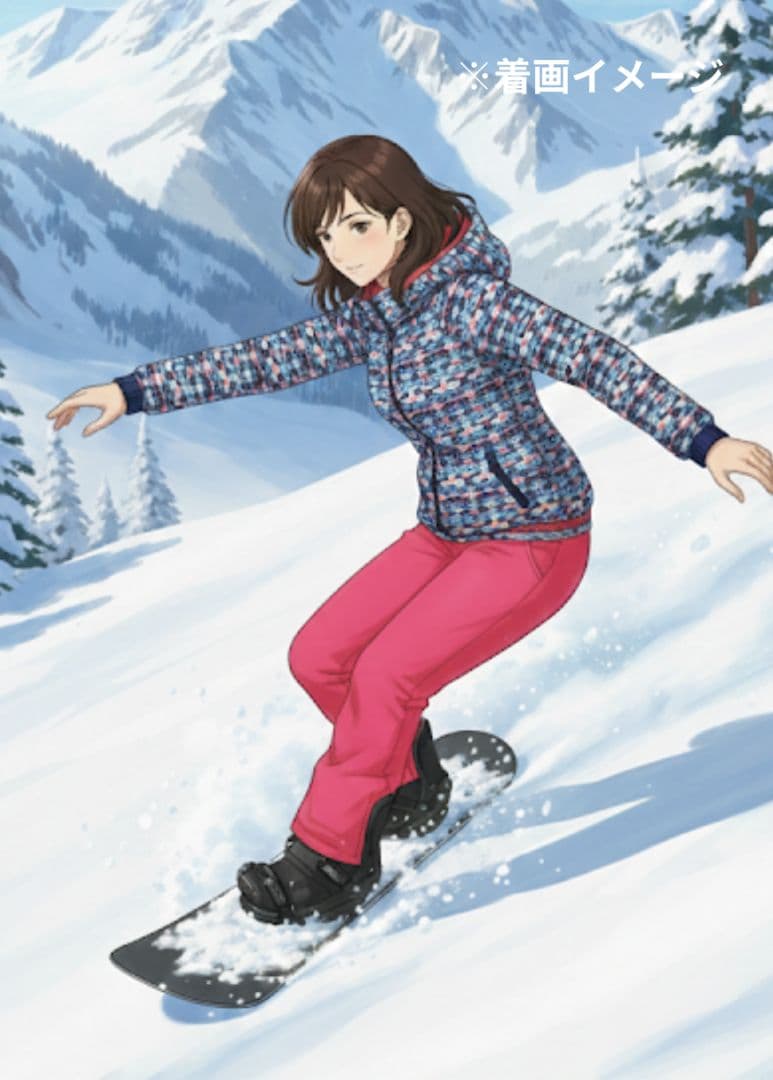 ROXY　スノボウェア　上下セット　Ｍ　総柄　ジオメトリック　ピンク