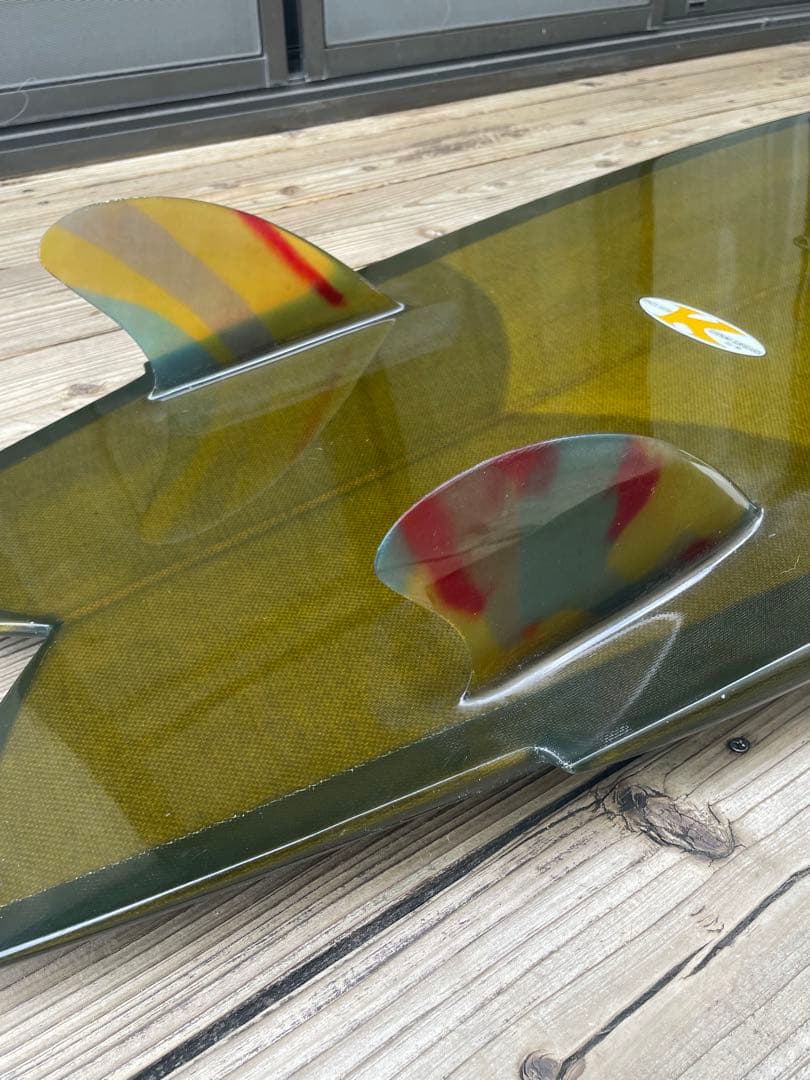 Kugenuma surfboards 6’4 フィッシュツイン ミッドレングス