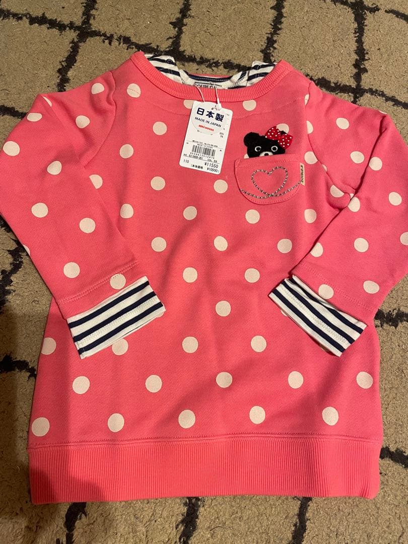 ミキハウス　新品タグ付き⭐︎秋冬女の子お洋服　110cm まとめ売り
