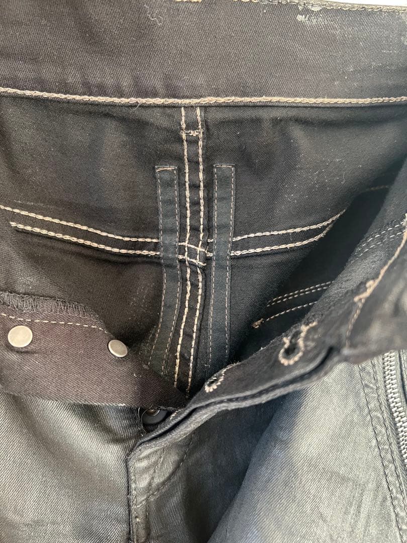 Rick Owens Drkshdw メンフィス　バイカーデニム　 32 L