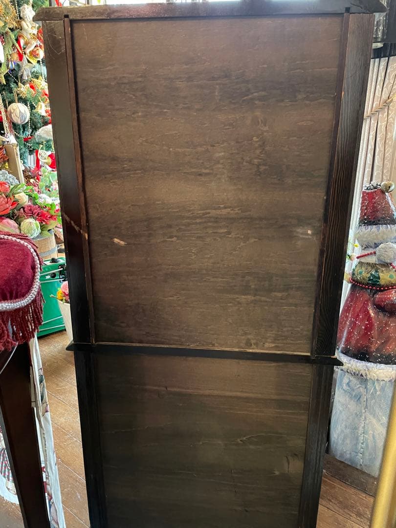 値下！木製書類キャビネット　レトロキャビネット