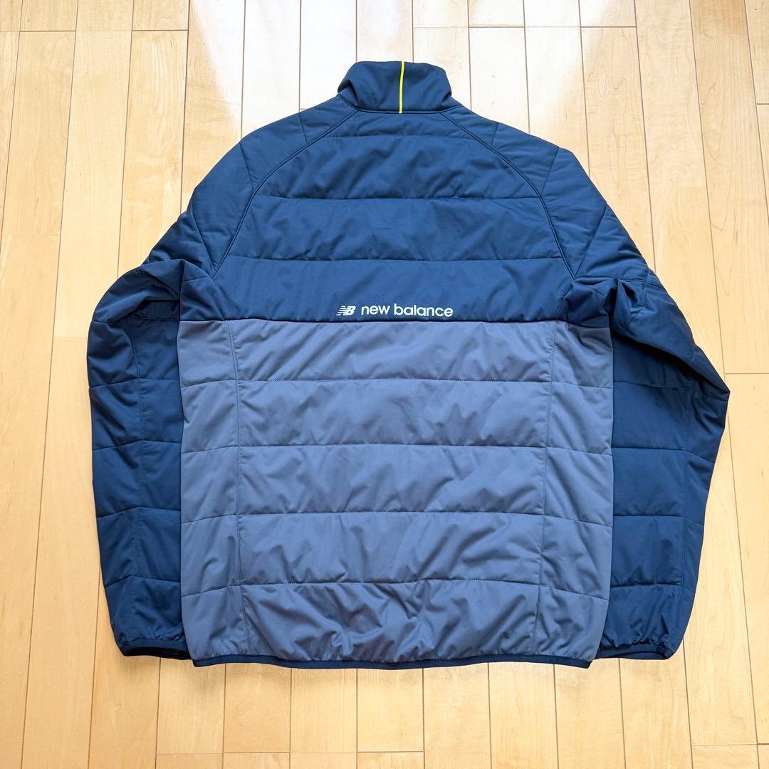 ニューバランスゴルフ 中綿 パデッド ジャケット ネイビー メンズ size5