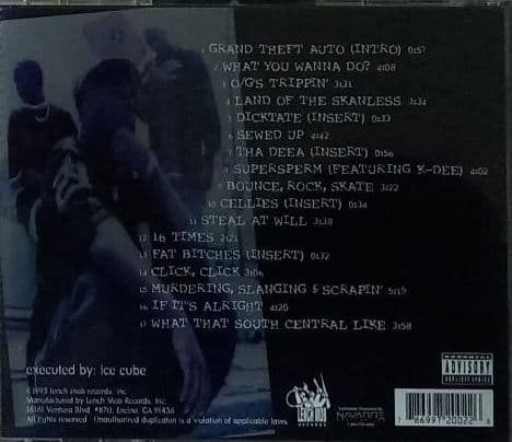 洋楽 KAUSION South Central Los skanless CD