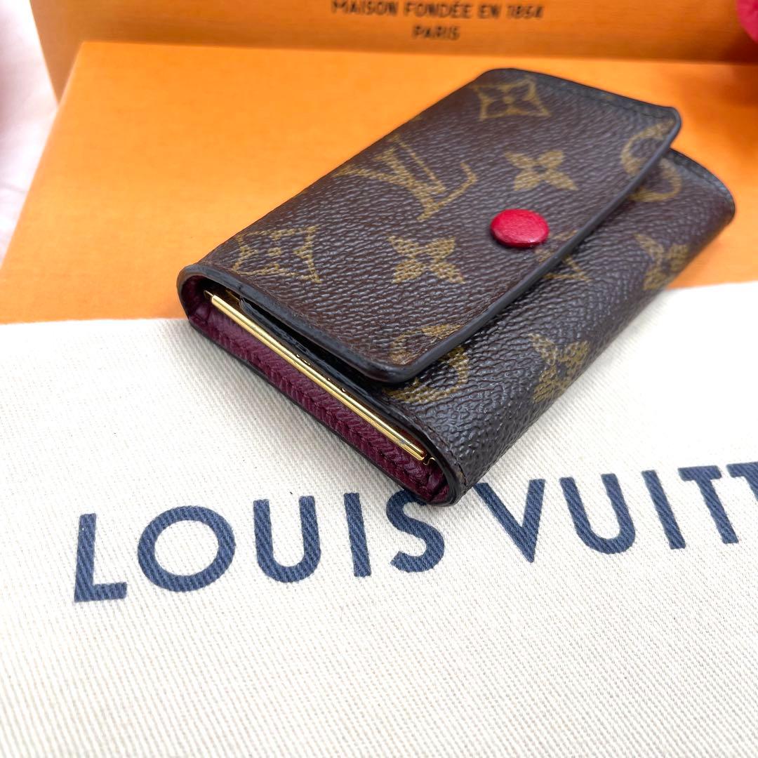 ルイヴィトン 　モノグラム　フューシャ　キーケース　6連 614