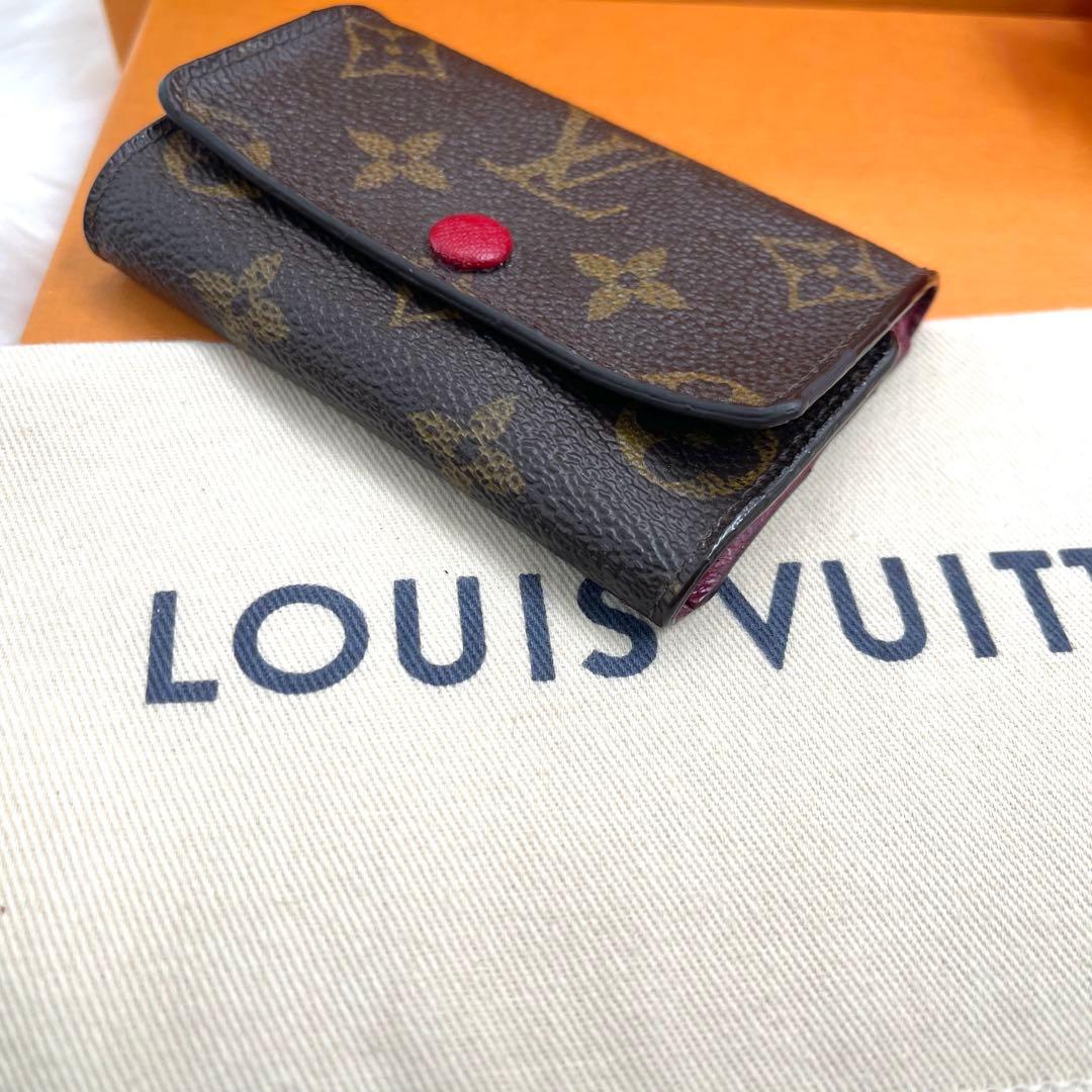 ルイヴィトン 　モノグラム　フューシャ　キーケース　6連 614