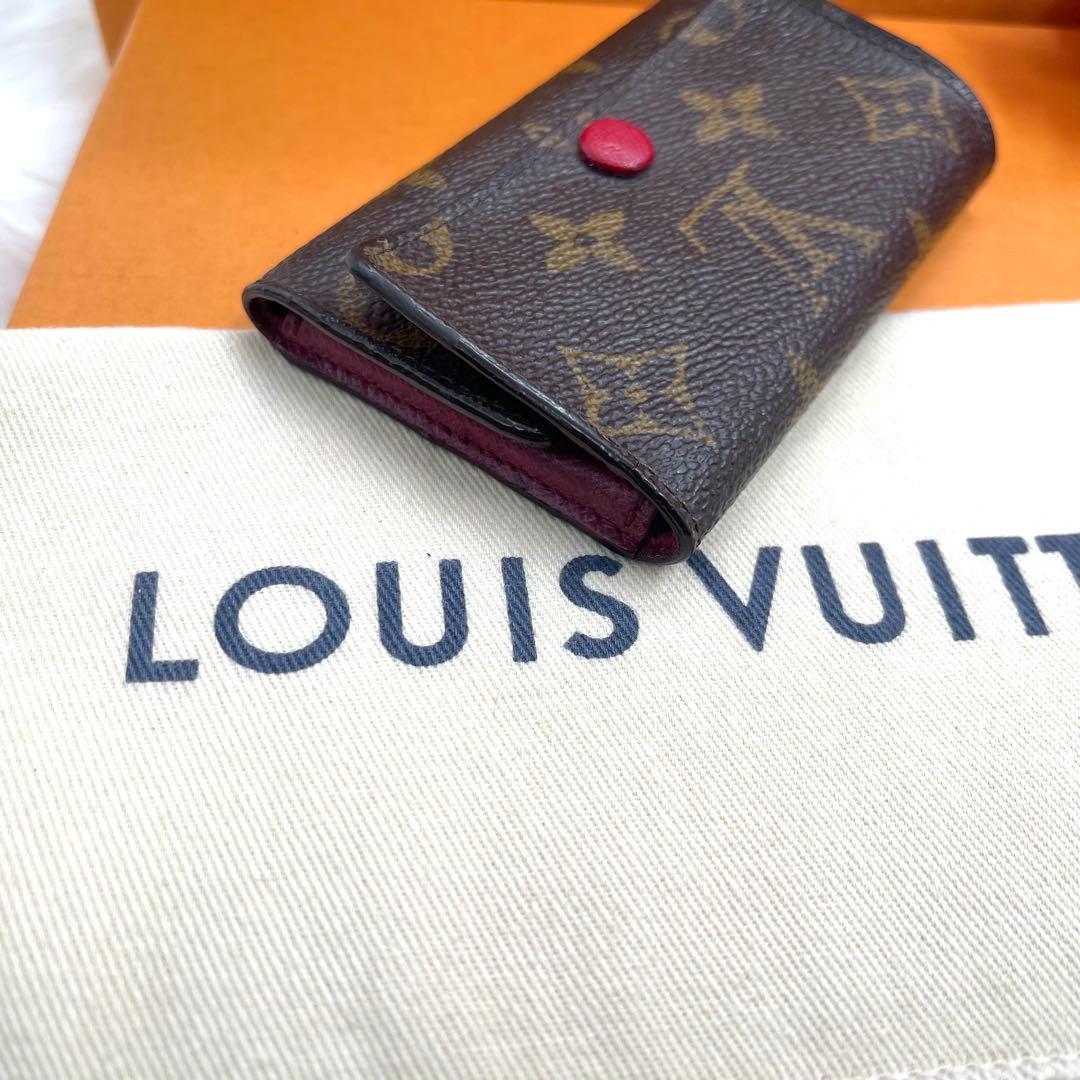 ルイヴィトン 　モノグラム　フューシャ　キーケース　6連 614