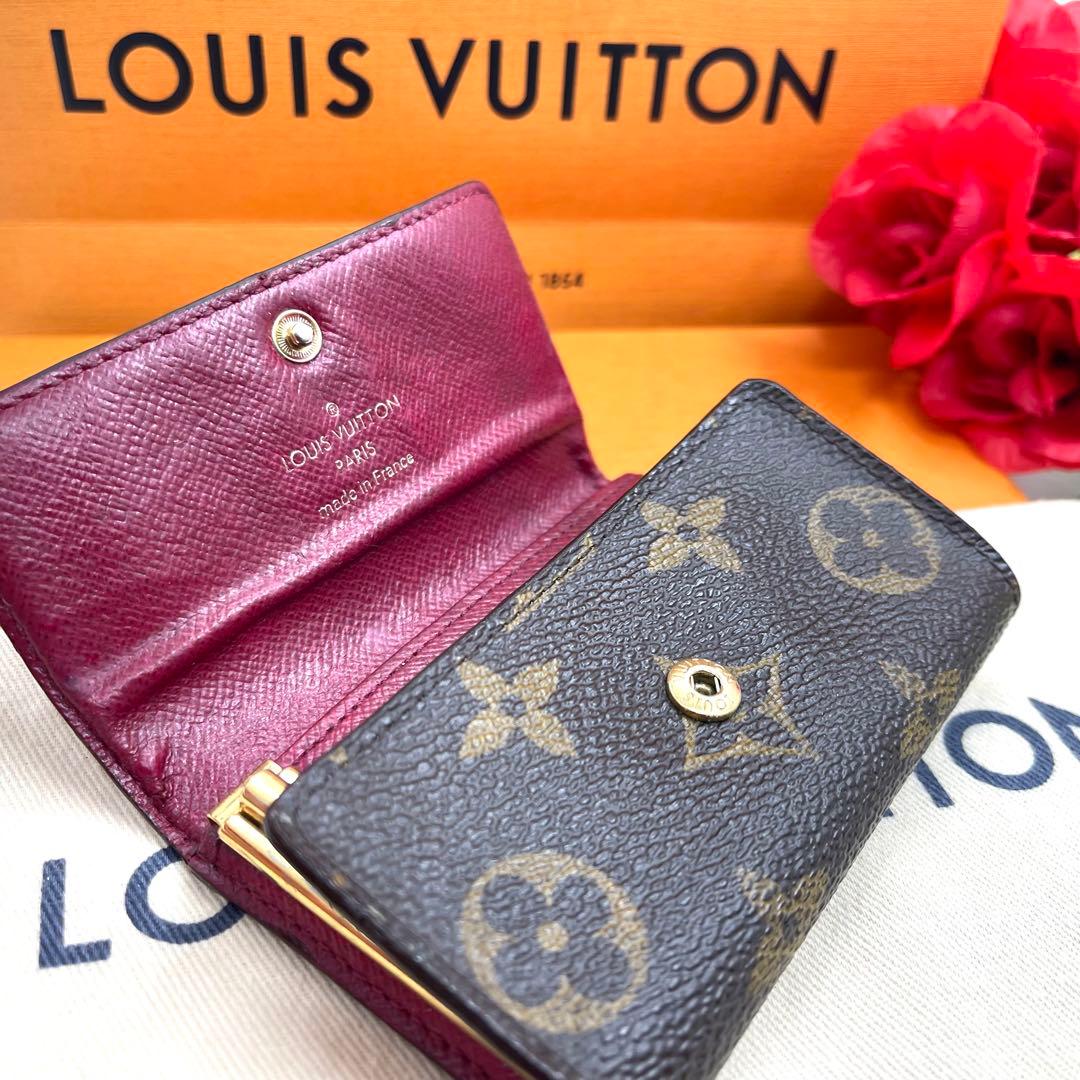 ルイヴィトン 　モノグラム　フューシャ　キーケース　6連 614