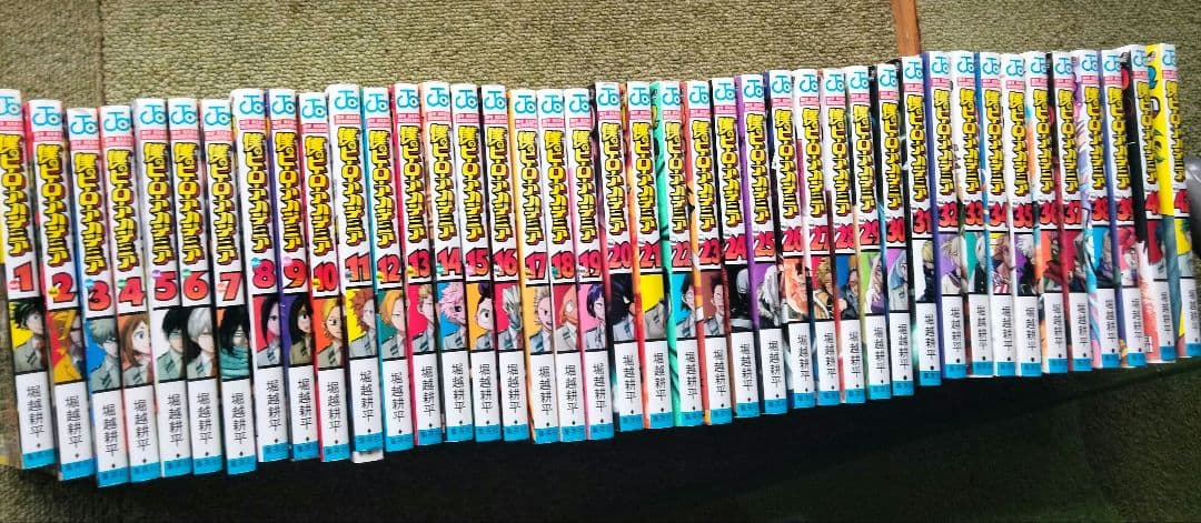 僕のヒーローアカデミア 全４２巻セット　４１巻欠　ノベライズ本１冊