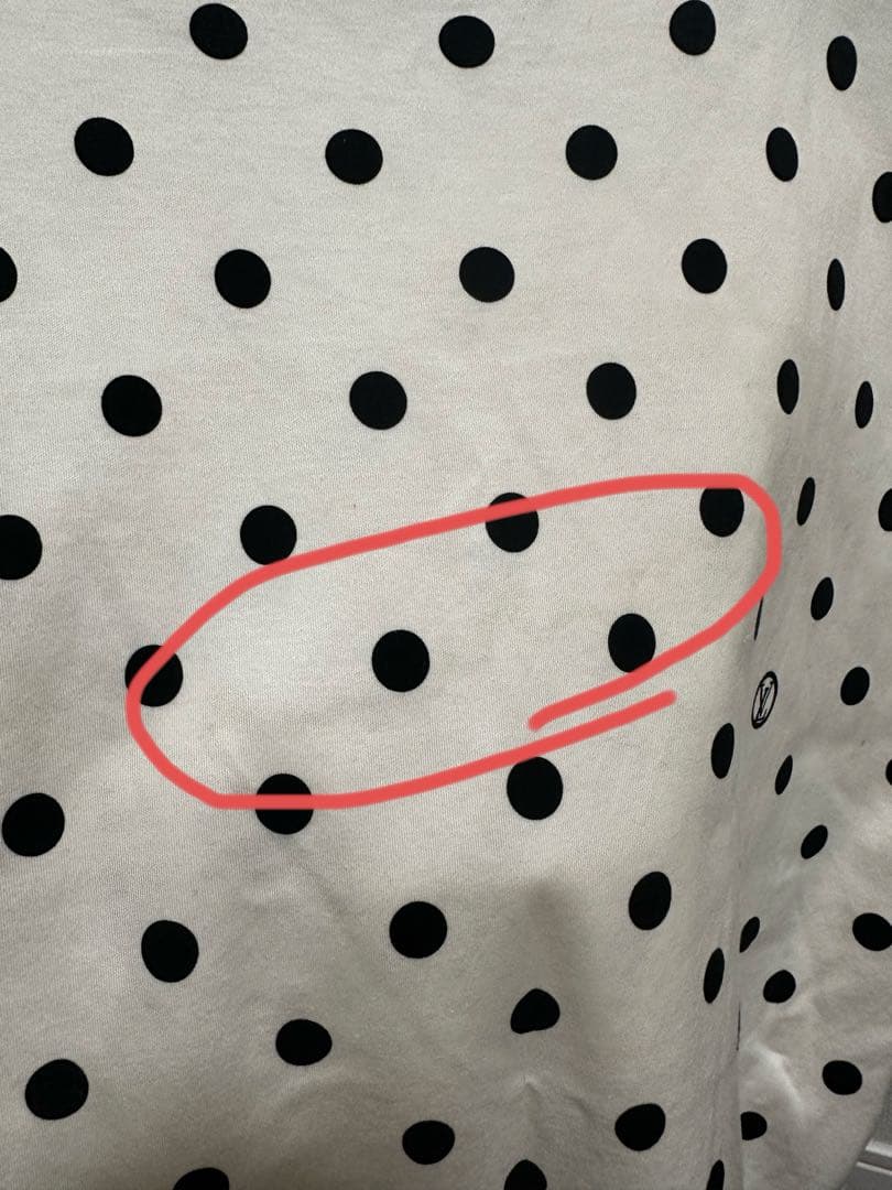 LOUIS VUITTON Tシャツ　元値15万円ほど　着丈Mサイズ相当