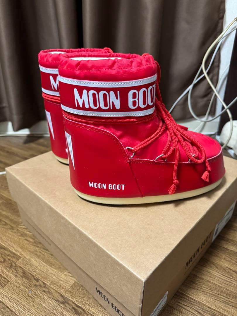 正規店購入 MOONBOOT レッドブーツ y2k
