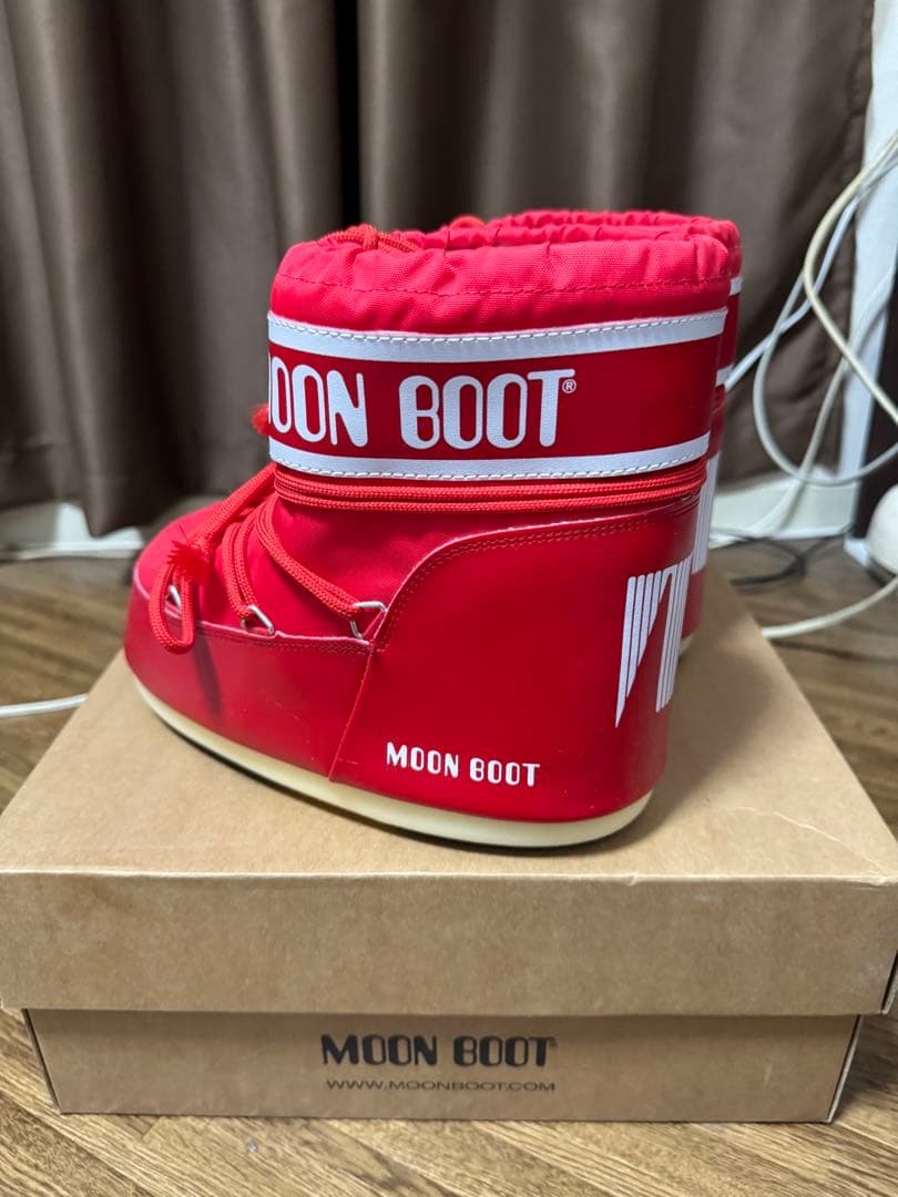 正規店購入 MOONBOOT レッドブーツ y2k