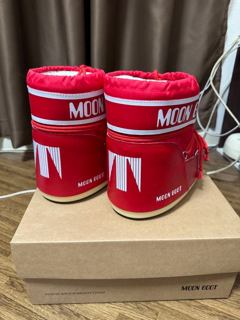 正規店購入 MOONBOOT レッドブーツ y2k