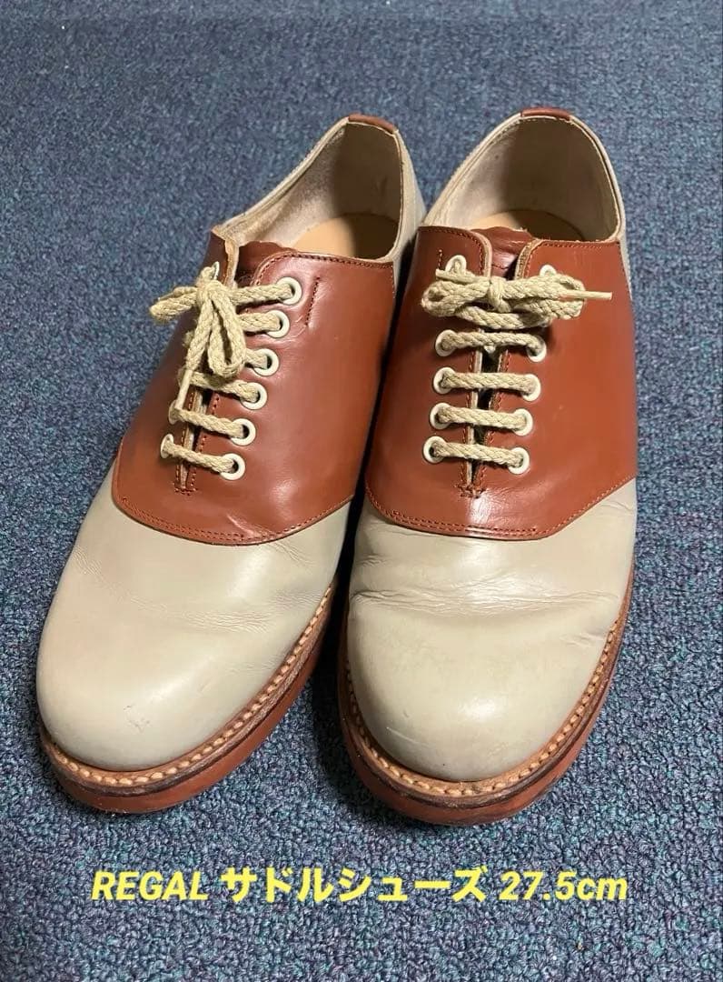 REGAL レザーサドルシューズ