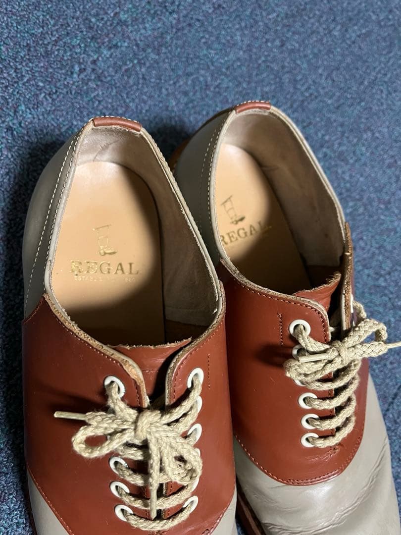 REGAL レザーサドルシューズ