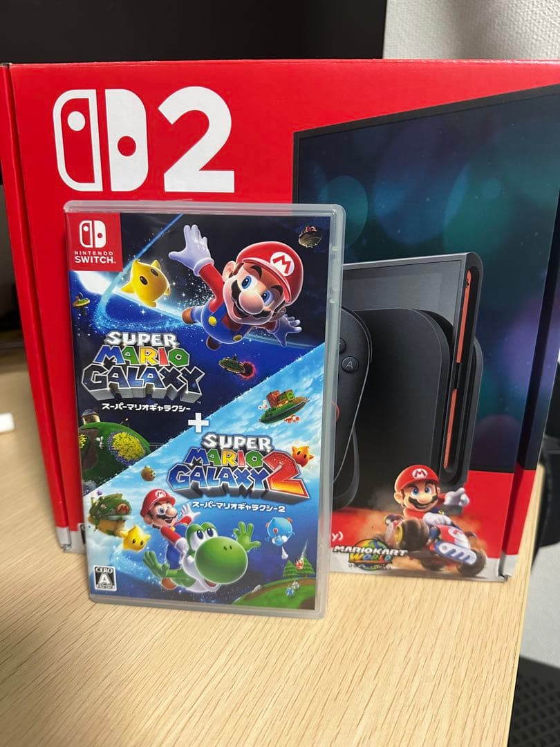 Nintendo Switch2 + スーパーマリオギャラクシー+保護ケース