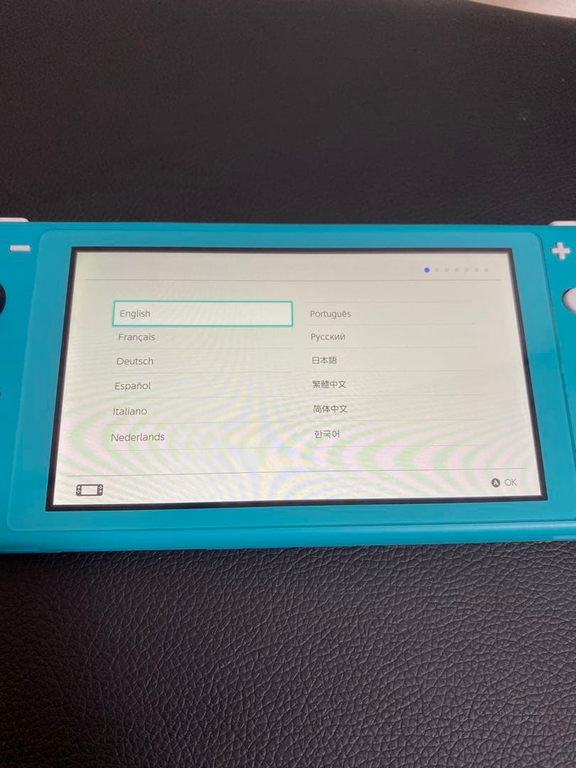 Nintendo Switch LiteターコイズHDH-001本体　ジャンク品