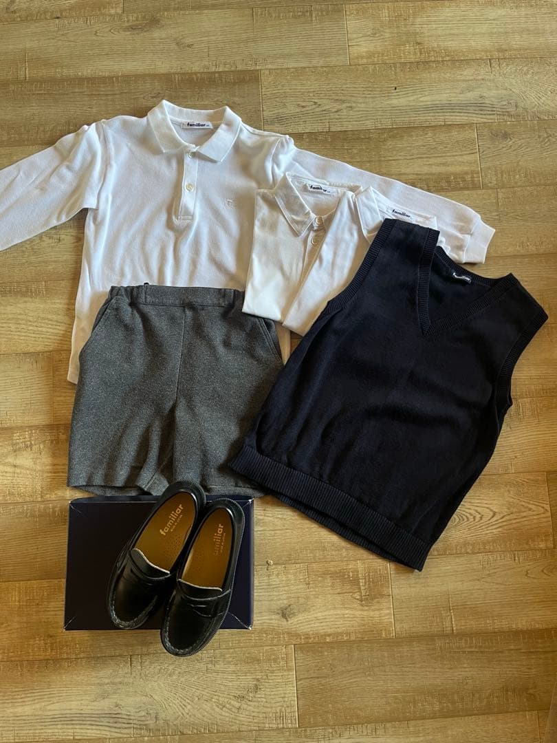 familiar 小学校受験セット　120サイズ