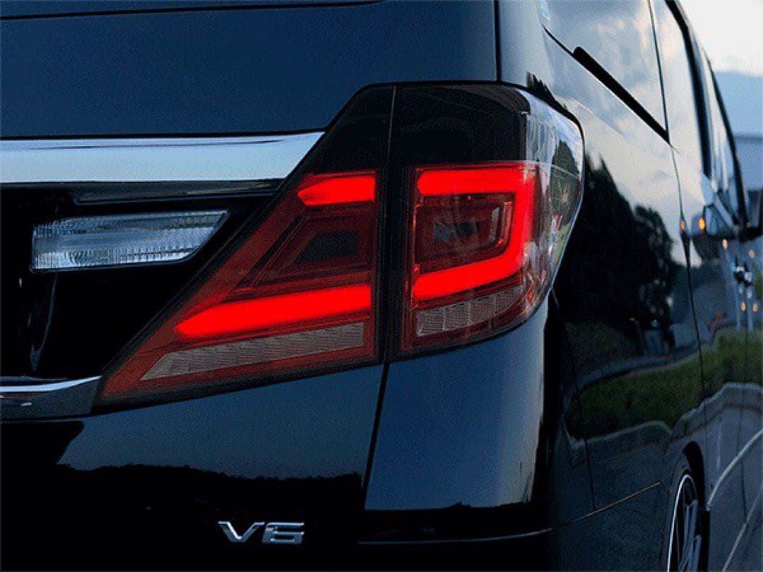 新品20ヴェルファイア/アルファード用ファイバーフルLEDテールランプ V3