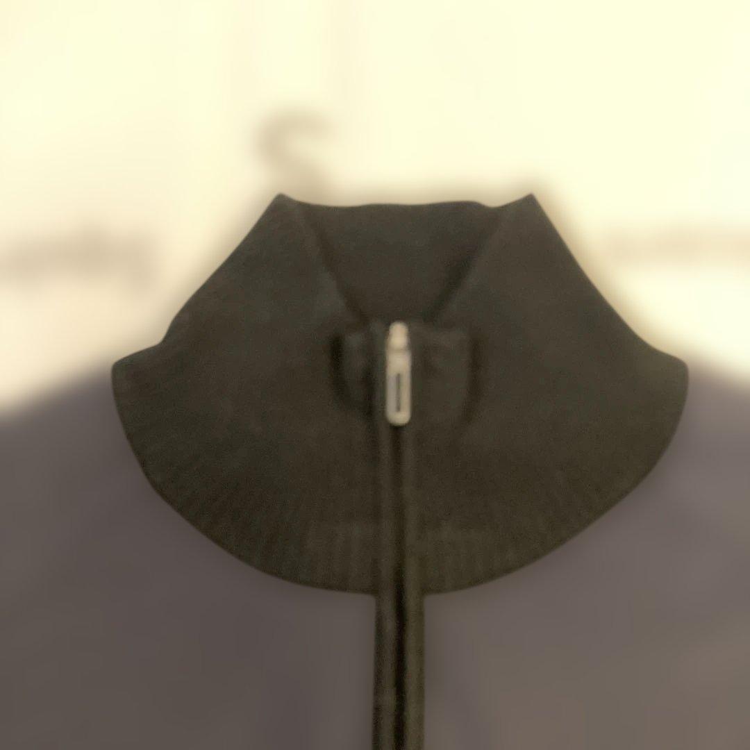 DESCENTE カッティングデザイン ジップスタンド セーター L