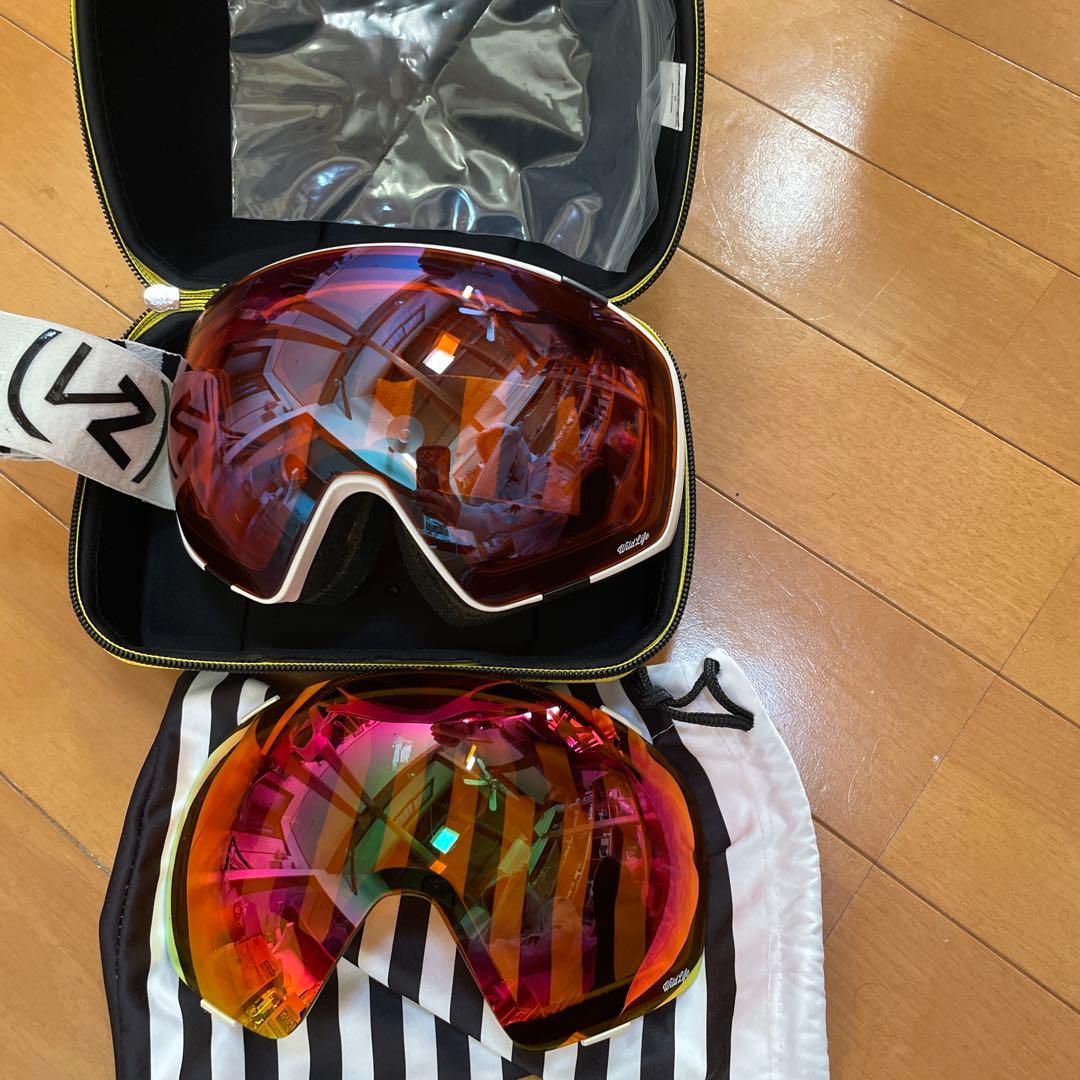 VONZIPPER ゴーグル オレンジ/ピンク ミラーレンズ❣️