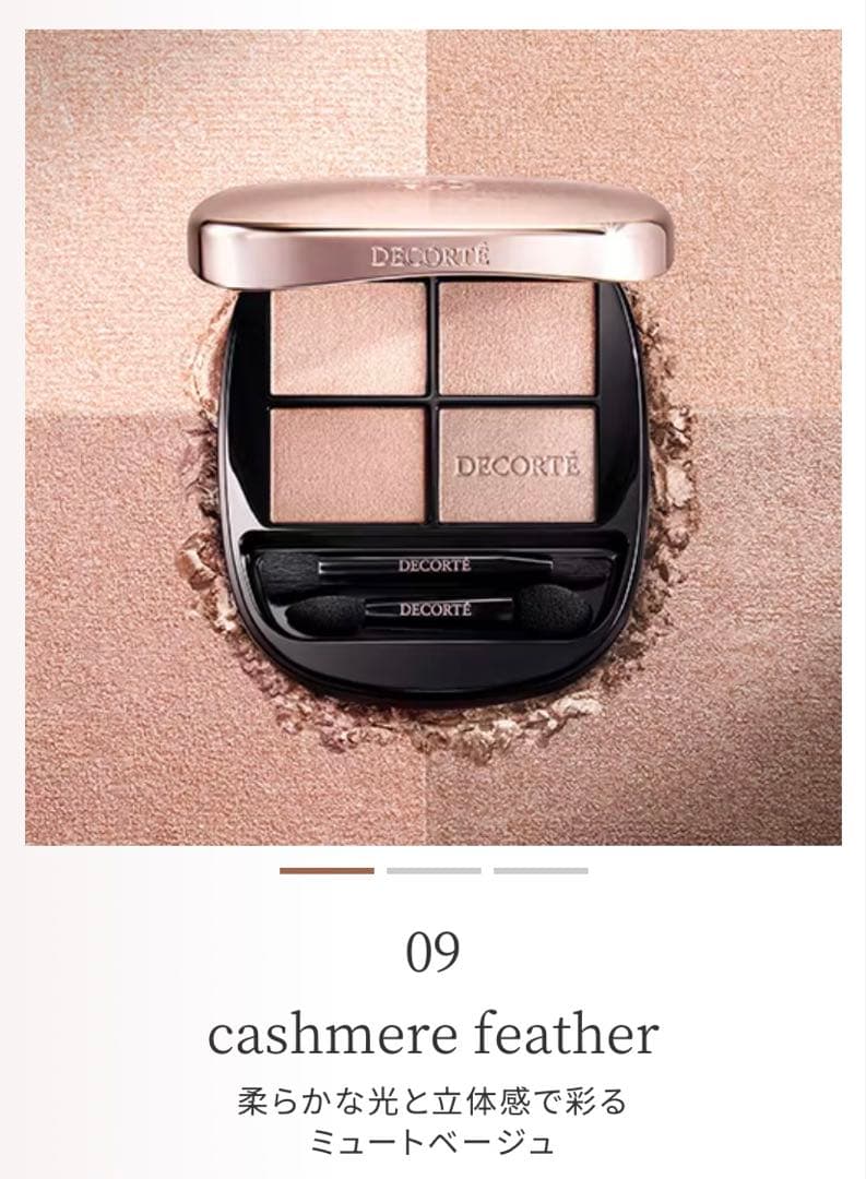 コスメデコルテ スキンシャドウ デザイニング パレット 09 新品