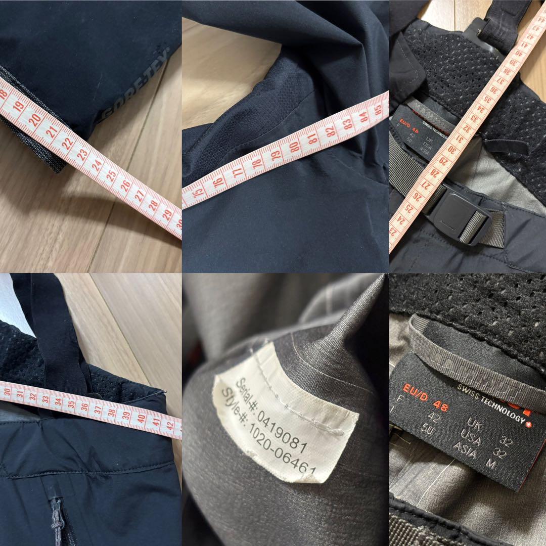 ★送料無料・最高峰★お洒落　マムート ゴアテックスプロ　ハードシェル　スキー雪山