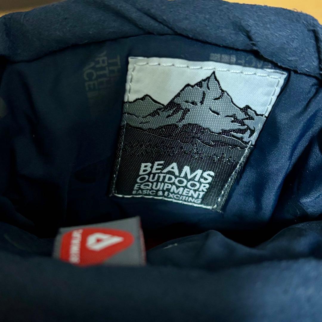 NORTH FACE BEAMS別注 NUPTSE BOOTIE NAVY 27
