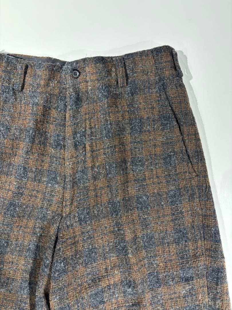 ［田中オム］コムデギャルソンオム　ツィードスラックス　アーカイブ　ヴィンテージ