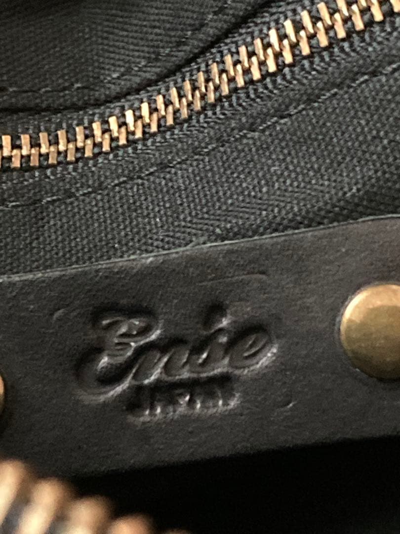 Ense（アンサ） 2way boston S レザー ミニバッグ ブラック