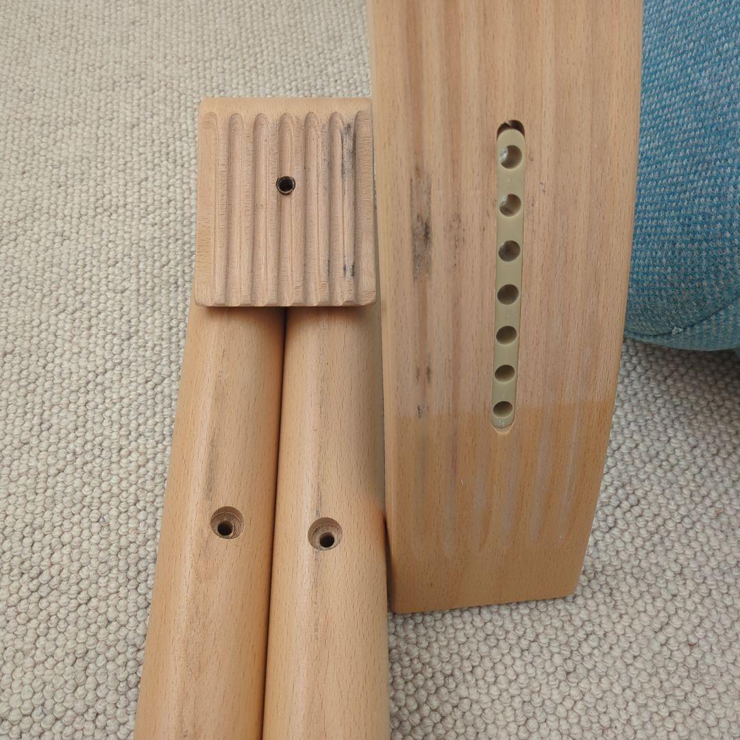 姿勢矯正　バランスイージーチェア　ターコイズブルー