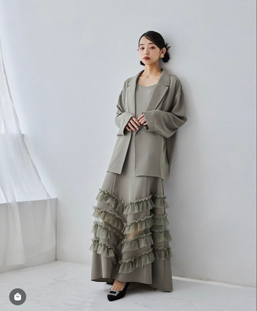 【再値下げしました】niana セットアップ お呼ばれドレス