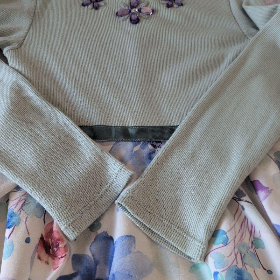 ANNA SUI miniフォーマル長袖ワンピース 120