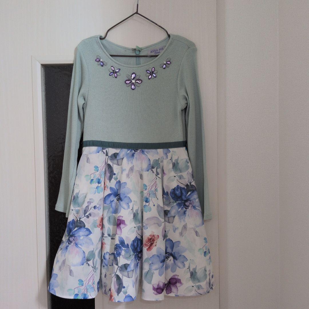 ANNA SUI miniフォーマル長袖ワンピース 120