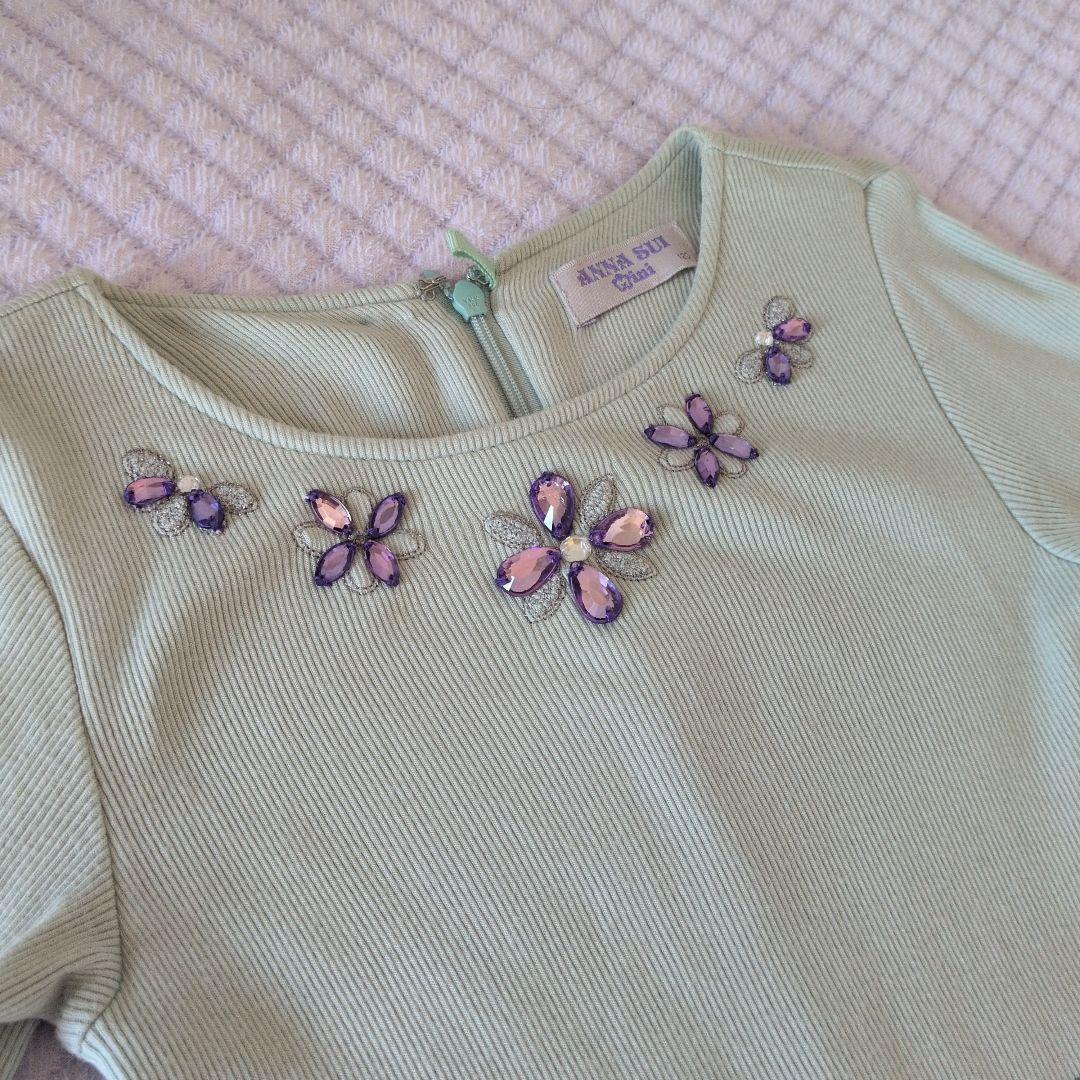 ANNA SUI miniフォーマル長袖ワンピース 120