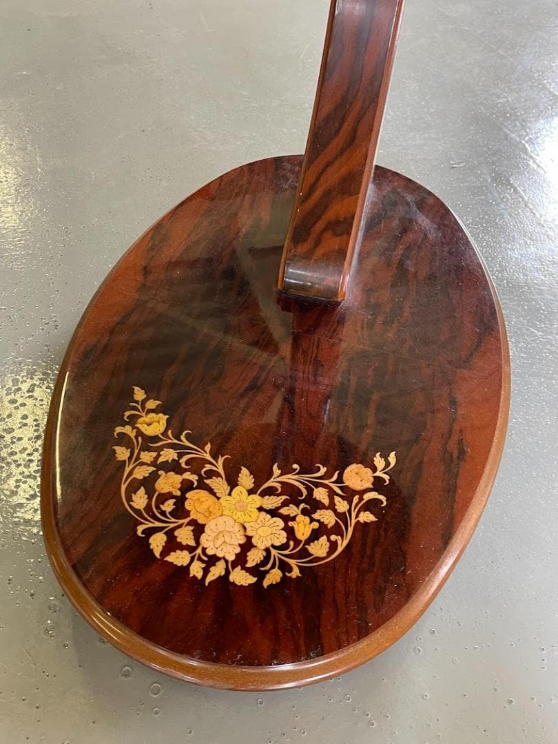 象嵌 キッチンカート キャスター付 キッチンワゴン アンティーク調