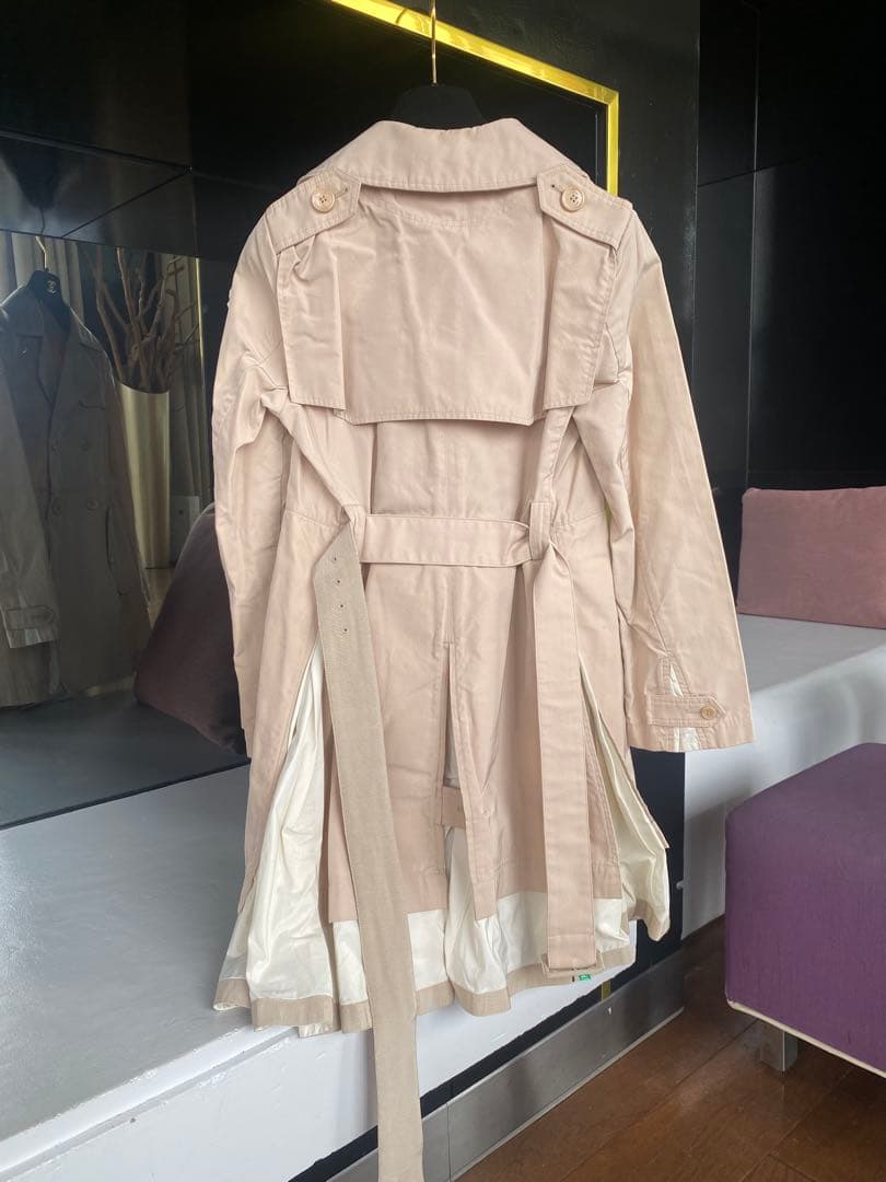 MONCLER ベージュ トレンチコート Size 0 コート
