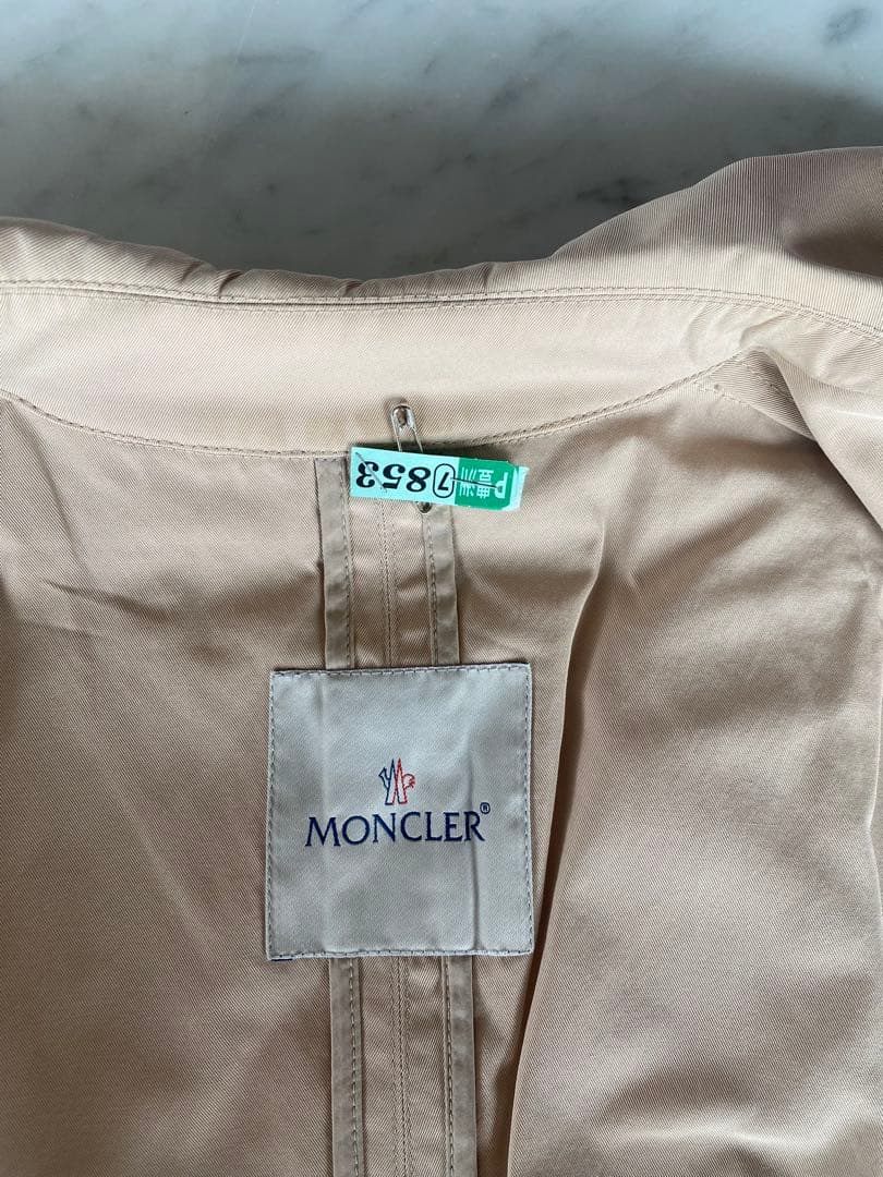 MONCLER ベージュ トレンチコート Size 0 コート