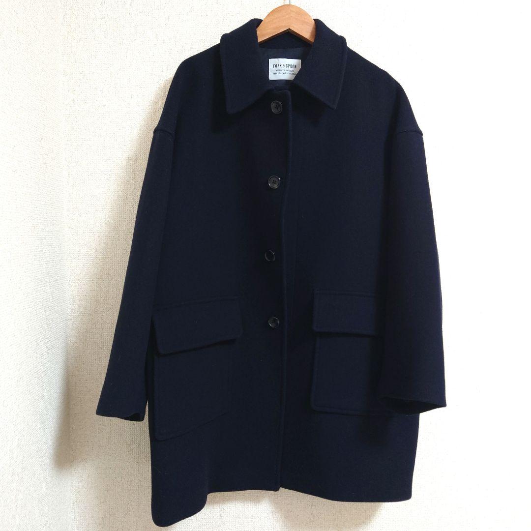 アーバンリサーチドアーズ FORK&SPOON バルカラーミドルコート