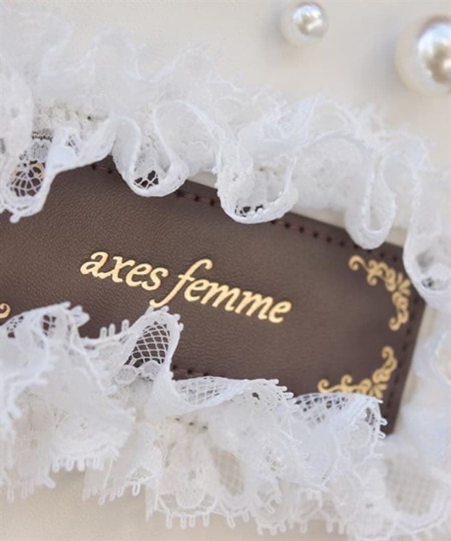 な*る様 ♡新品（タグ無し）アクシーズファムローズケーキモチーフショルダーバッグ