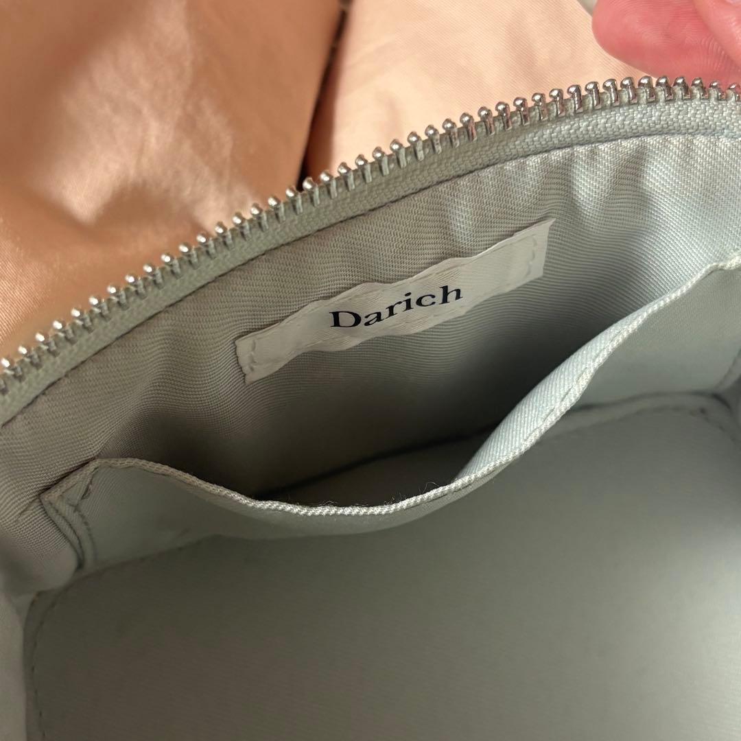 Darich キルティングビジュースクエアミニバッグ ミント