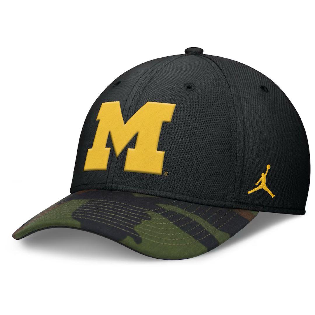 Nike Mロゴ キャップ ブラック/カモフラージュ/ジョーダン