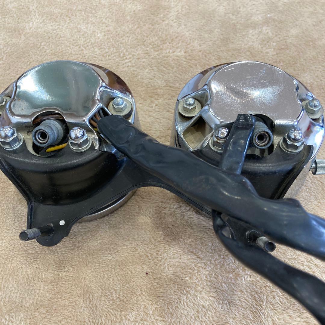 YAMAHA SR400 スピードメーター　タコメーターセット　ジャンク
